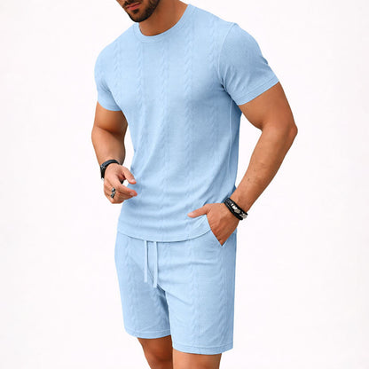 Franco Bianchi Cable Knit Summer Co-Ord Set