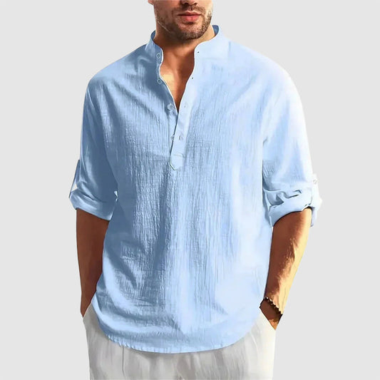 Franco Bianchi Casual Henley Shirt