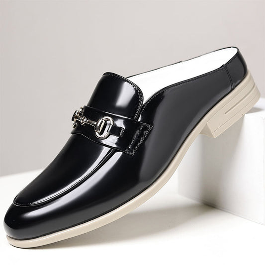 Franco Bianchi Formal Loafers with Metal Accent