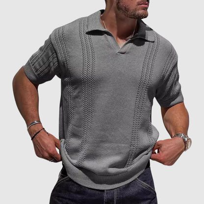 Franco Bianchi Knit Polo Shirt