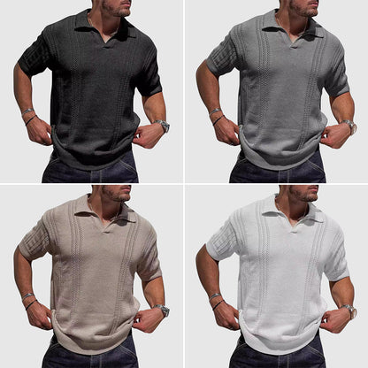 Franco Bianchi Knit Polo Shirt