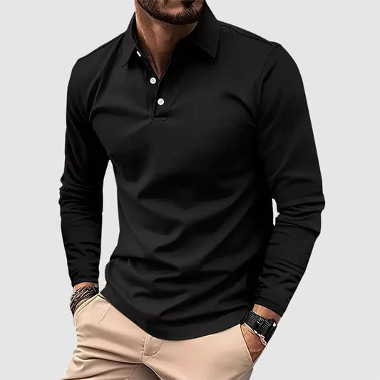 Franco Bianchi Long Sleeve Polo Shirt