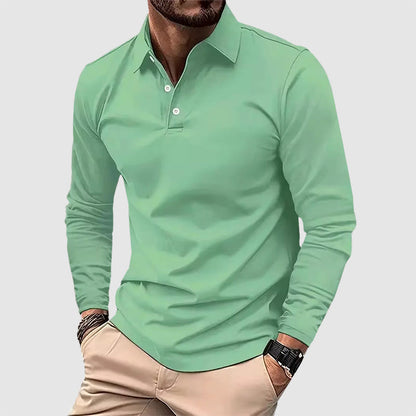 Franco Bianchi Long Sleeve Polo Shirt