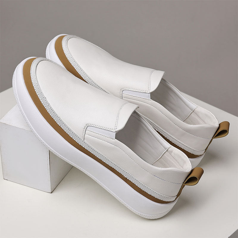Franco Bianchi Sneakers with Elastic Side Panels