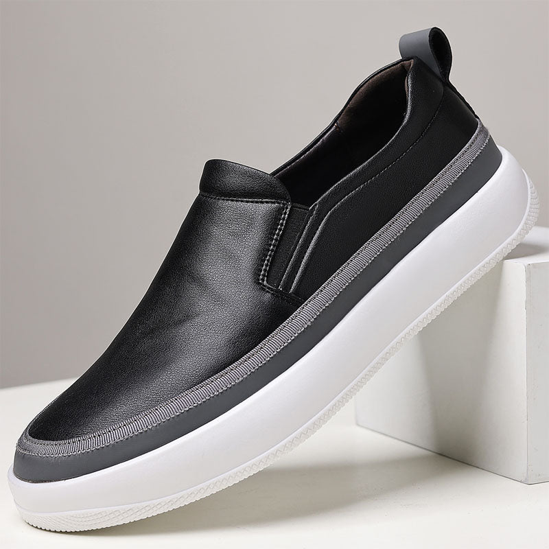 Franco Bianchi Sneakers with Elastic Side Panels