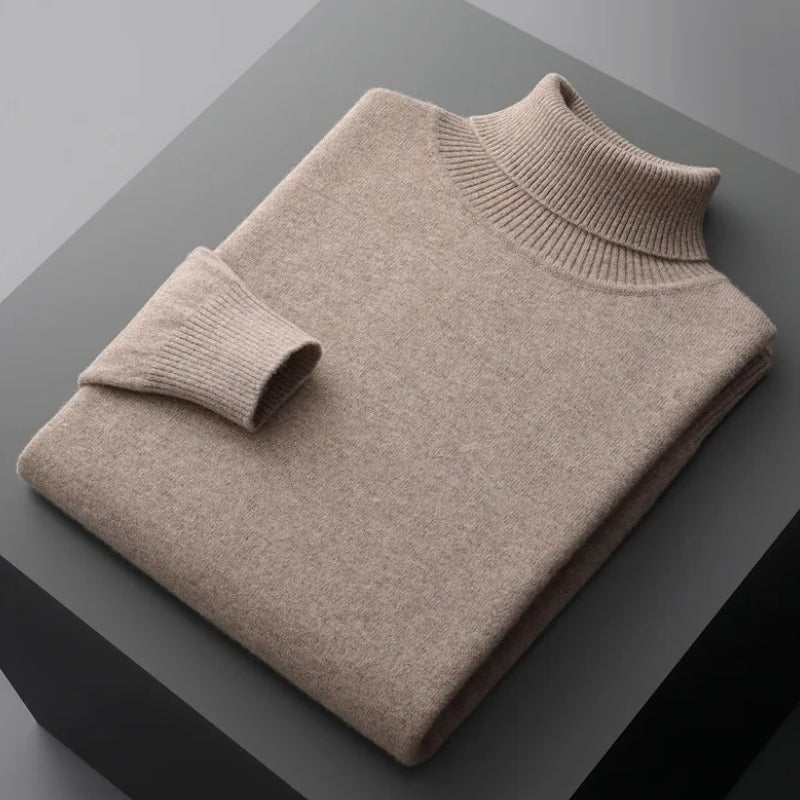 Franco Bianchi Turtleneck Wool Sweater