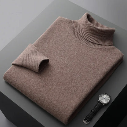 Franco Bianchi Turtleneck Wool Sweater