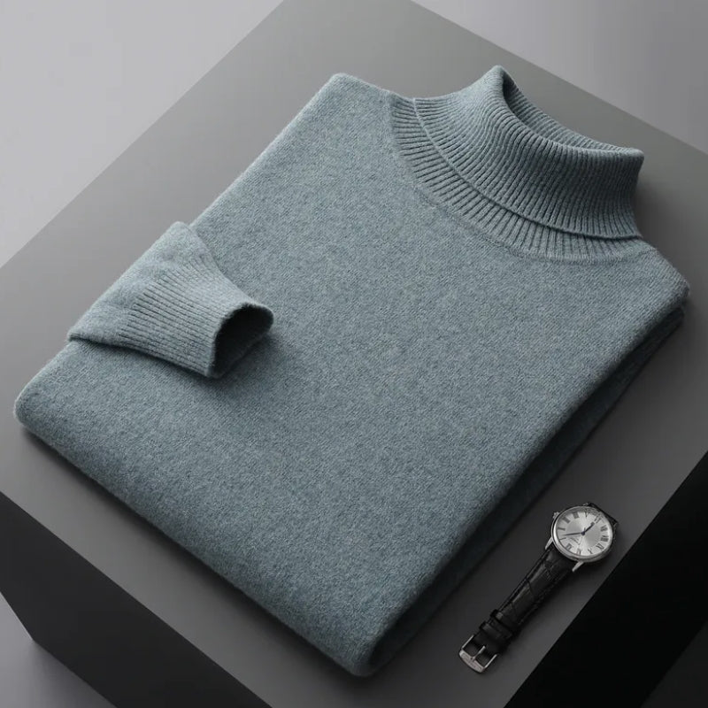 Franco Bianchi Turtleneck Wool Sweater