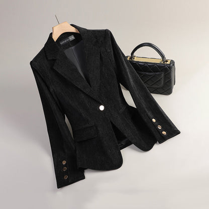 Isabelle DeLacroix Velvet Dawn Blazer