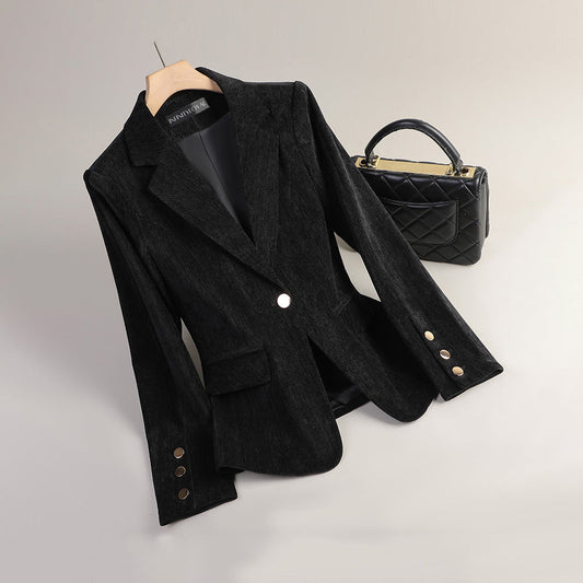 Isabelle DeLacroix Velvet Dawn Blazer