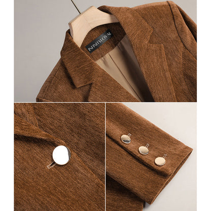 Isabelle DeLacroix Velvet Dawn Blazer
