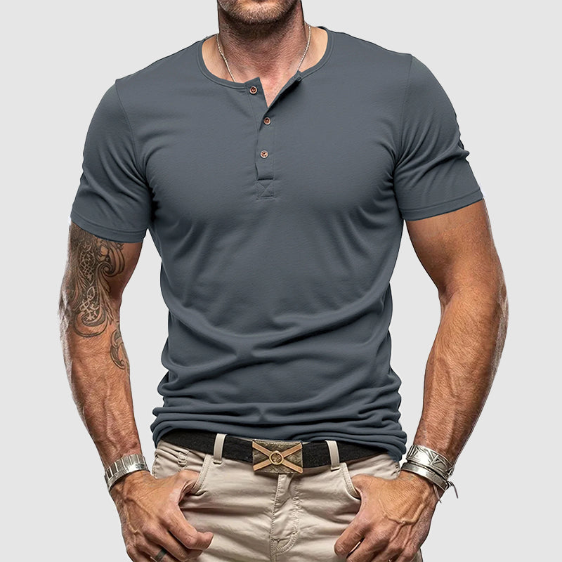 Jack Washington Active Fit Henley T-Shirt