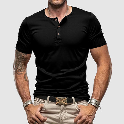 Jack Washington Active Fit Henley T-Shirt