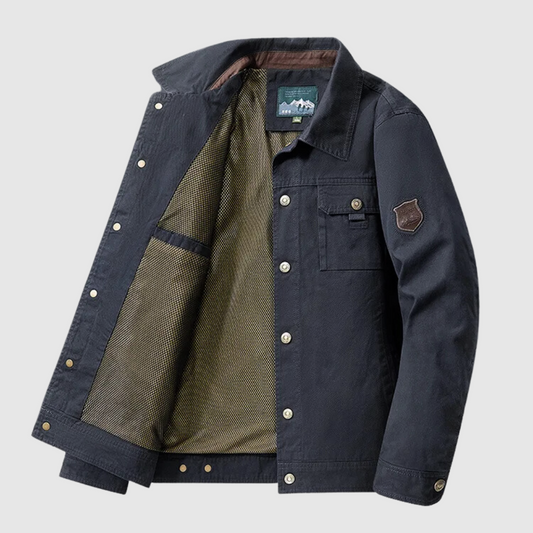 Jack Washington Belmont Cotton Blue Jacket