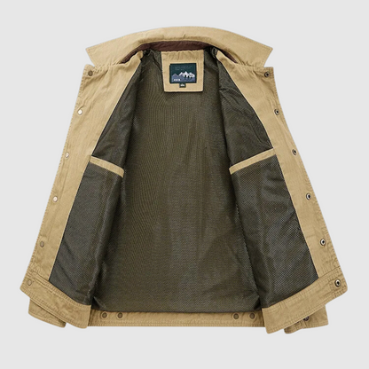 Jack Washington Belmont Cotton Khaki Jacket