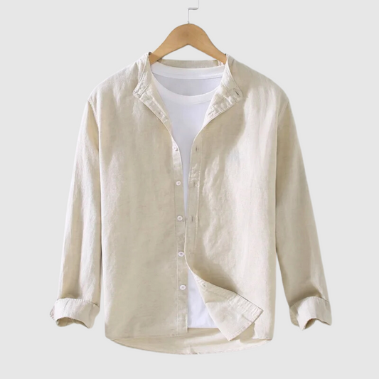 Jack Washington Casual Cotton and Linen Shirt