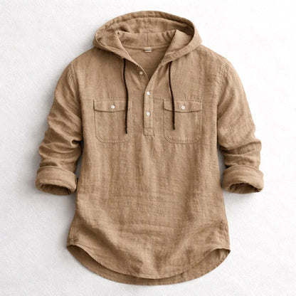 Jack Washington Cotton Hooded Shirt
