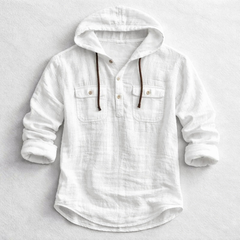 Jack Washington Cotton Hooded Shirt