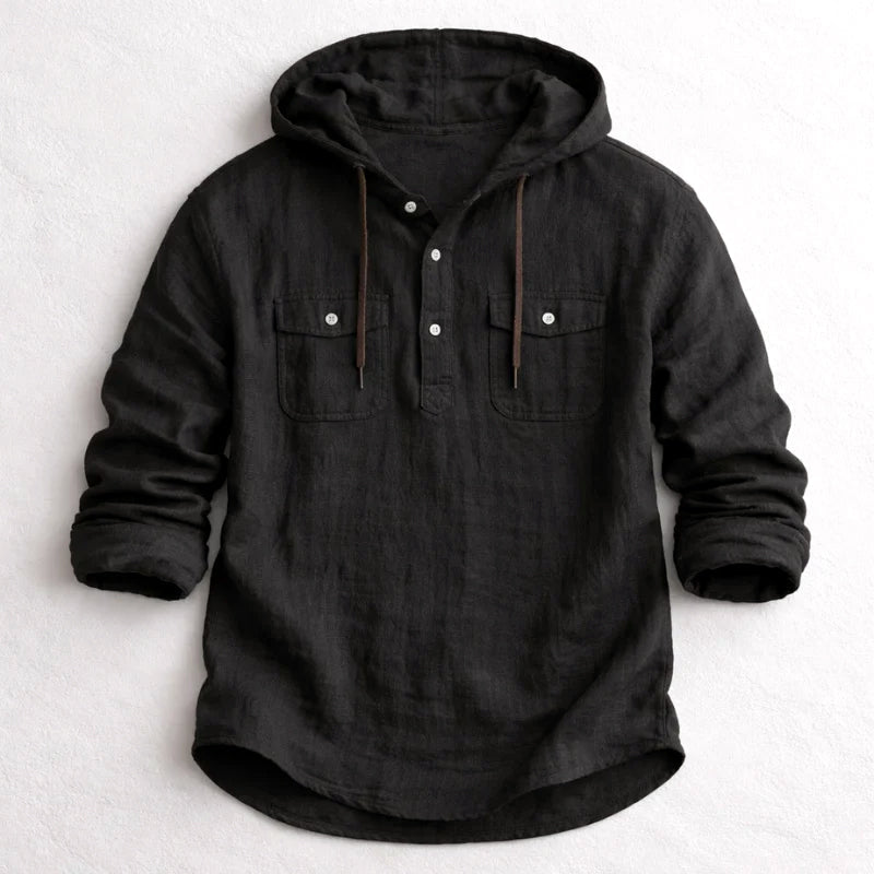 Jack Washington Cotton Hooded Shirt