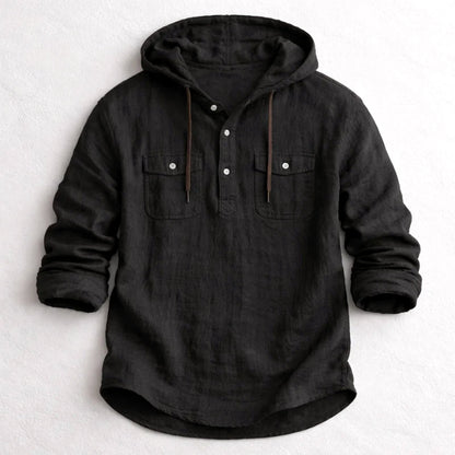 Jack Washington Cotton Hooded Shirt
