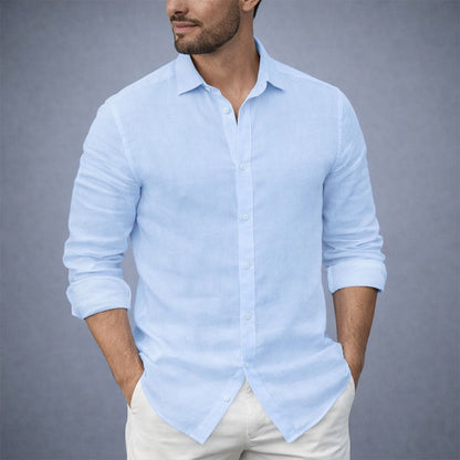 Jack Washington Cotton Shirt with Button Front