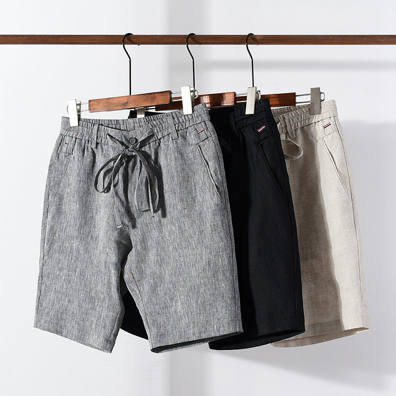Jack Washington Dune Linen Shorts