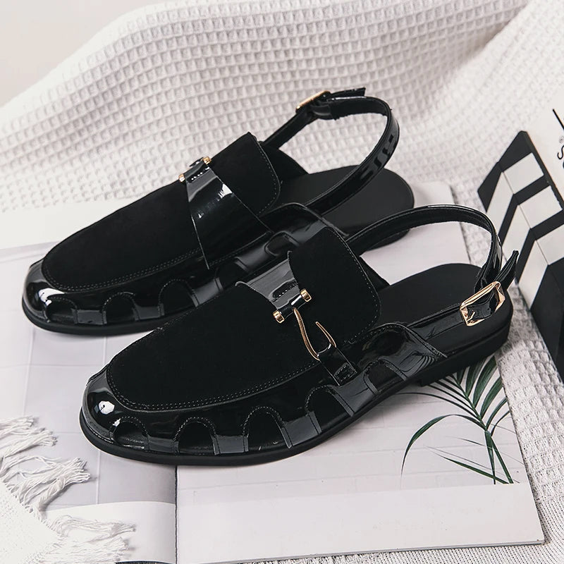 Jack Washington Hudson Leather Sandals