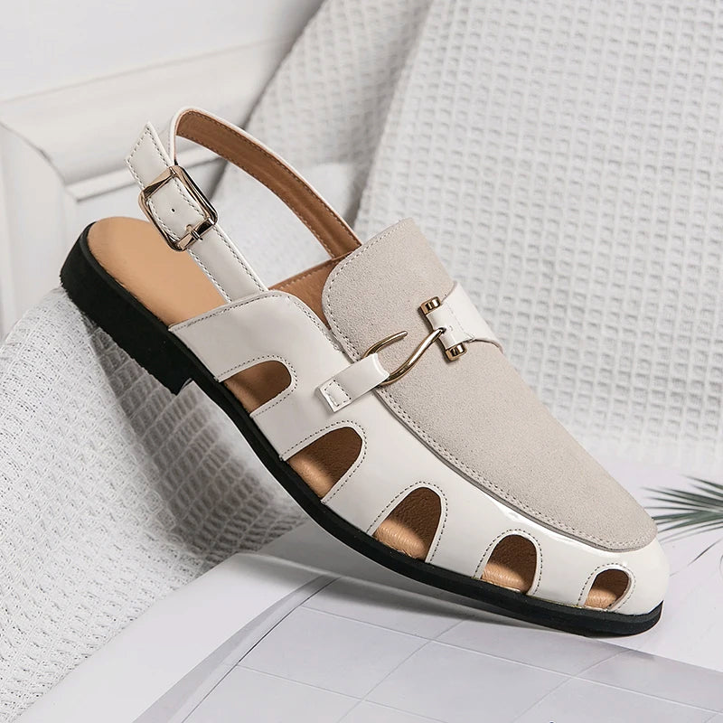 Jack Washington Hudson Leather Sandals