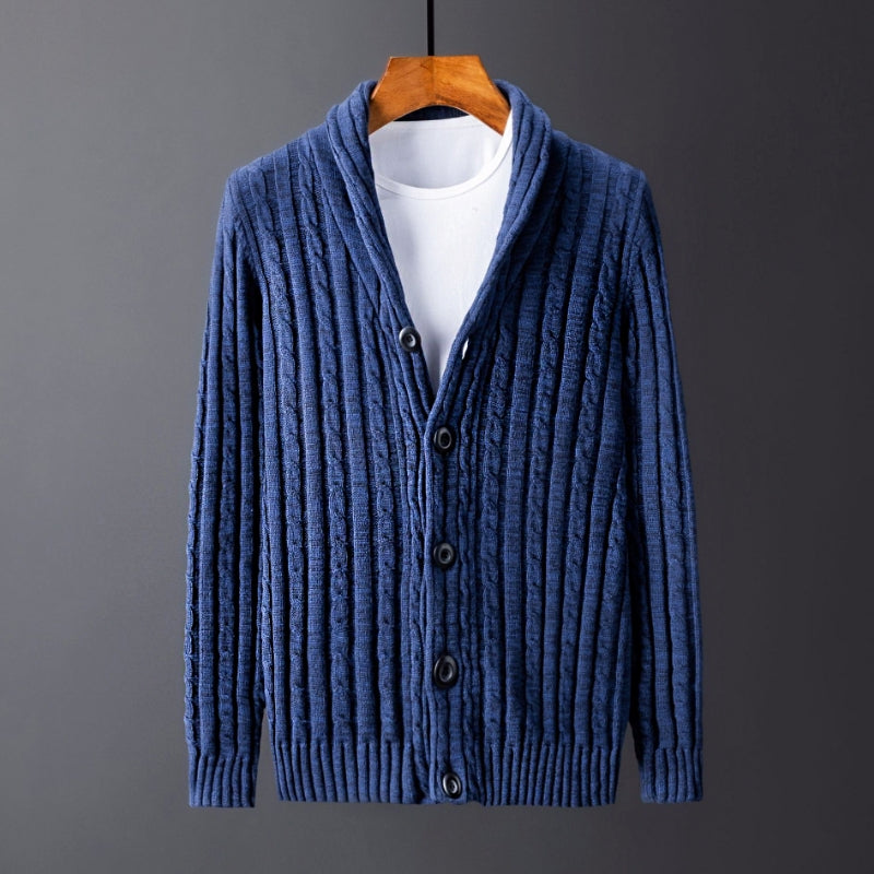 Jack Washington Ribbed Cardigan