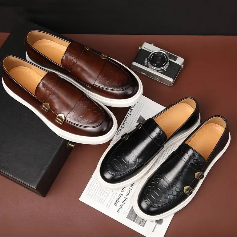 Jack Washington Serpentine Loafers