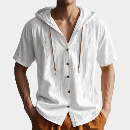 Jack Washington Short Sleeve Hooded Shirt