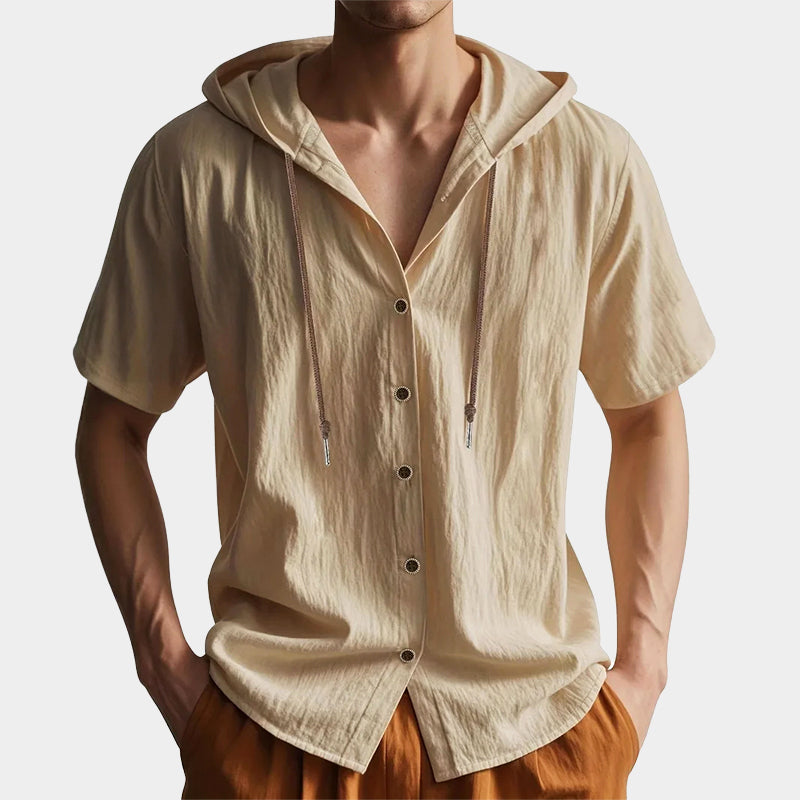 Jack Washington Short Sleeve Hooded Shirt