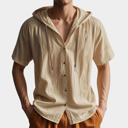 Jack Washington Short Sleeve Hooded Shirt