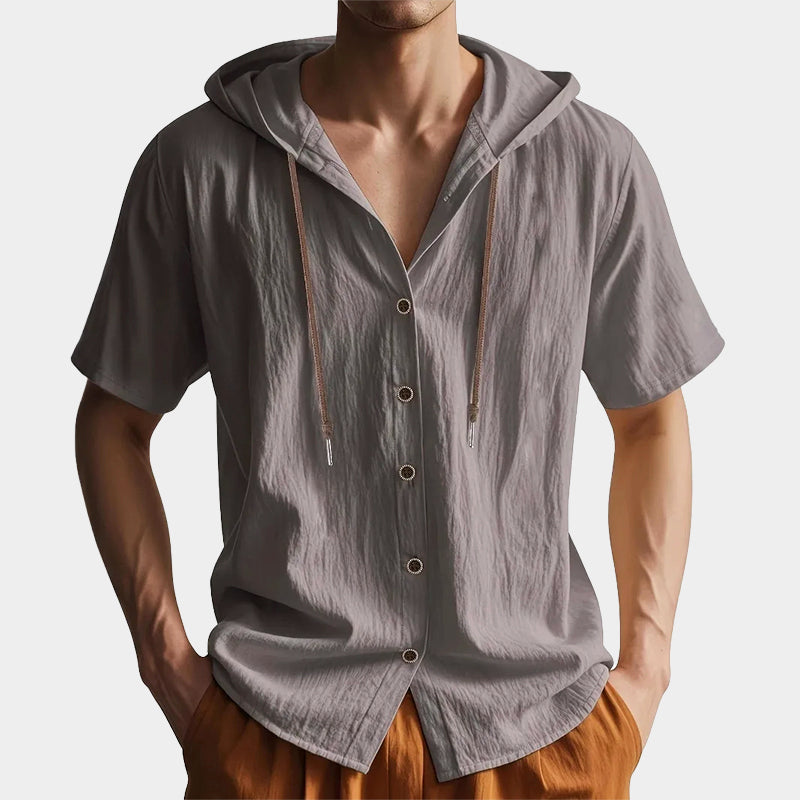 Jack Washington Short Sleeve Hooded Shirt