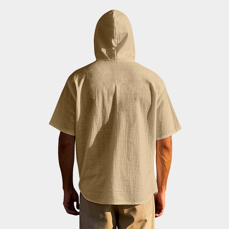 Jack Washington Short Sleeve Hooded Shirt