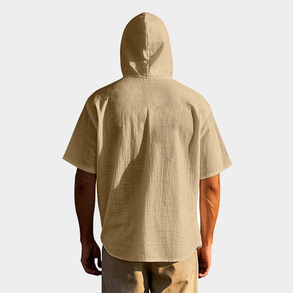 Jack Washington Short Sleeve Hooded Shirt