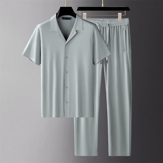 Jack Washington Short Sleeve Summer Set with Pants