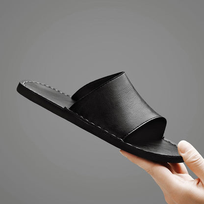 Jack Washington Slide Sandals with Wide Strap