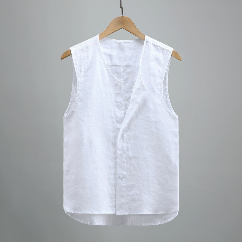 Jack Washington Summer Linen Vest