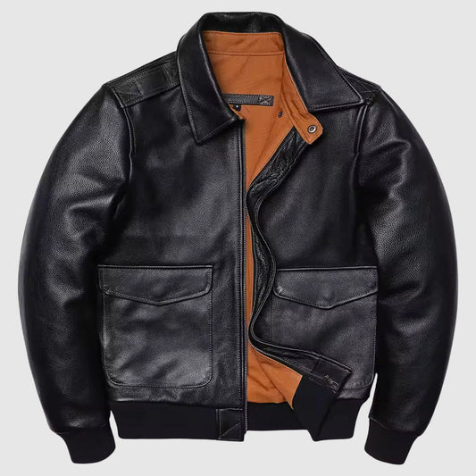 Jack Washington Aviator Leather Jacket