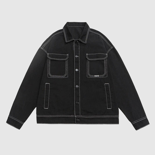 Jack Washington Retro Baggy Denim Jacket