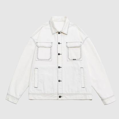 Jack Washington Retro Baggy Denim Jacket