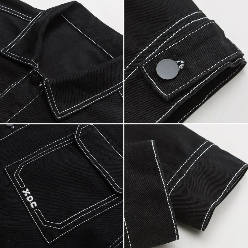 Jack Washington Retro Baggy Denim Jacket