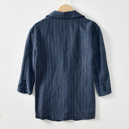 James Scott Côte d'Azur Linen Blazer