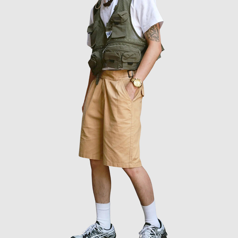 James Scott Cotton Gurkha Shorts