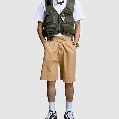 James Scott Cotton Gurkha Shorts