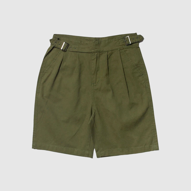 James Scott Cotton Gurkha Shorts
