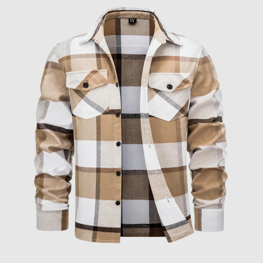James Scott Metro Check Flannel Shirt