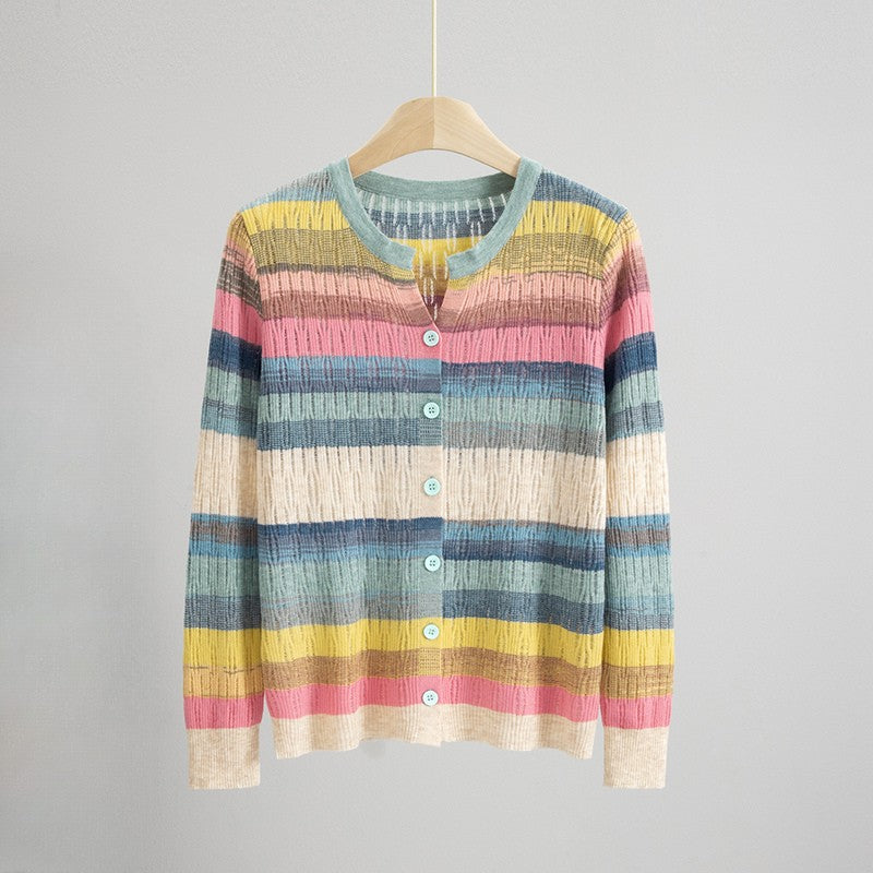 L’Éclat Pastel Cardigan by Camille Martin