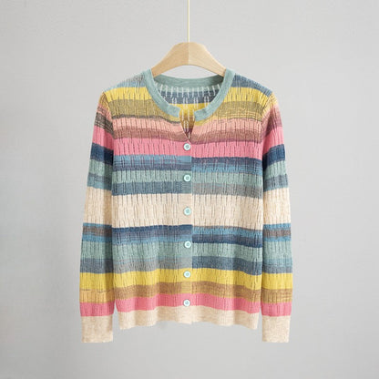 L’Éclat Pastel Cardigan by Camille Martin